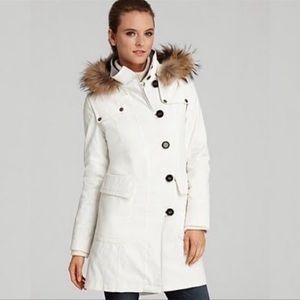 PRICE FIRM🚨 Hunter Women's Faux-Fur Hood Trimmed Parka Jacket Large